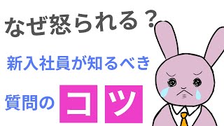 「なぜ怒られる？」新入社員が知るべき質問のコツとは