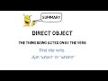 direct object