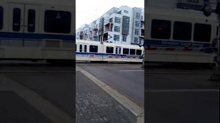 Edmonton LRT Siemens SD 160 4-car at Stadium 10/16/24