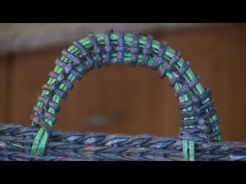 A woven embroidered handle. Part 16. A woven embroidered handle. Part 16.