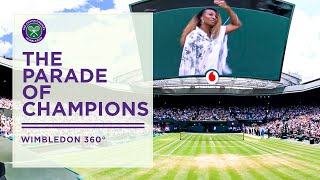The Parade of Wimbledon Champions | Wimbledon Uncovered in 360° | Wimbledon 2022