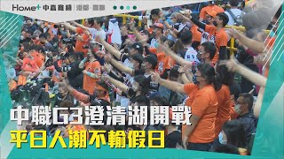 台灣大賽|中職G3澄清湖開戰 平日人潮不輸假日