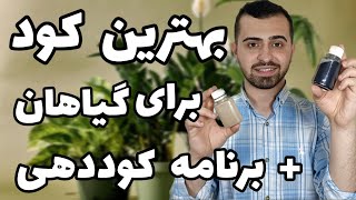 بهترین کود برای گیاهان🪴 | برنامه کوددهی گل و گیاه