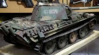 ヘンロン製パンサーGの開封組み立てから外装ペイントまで（Heng Long Panther G ）