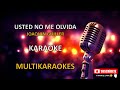 Usted no me olvida - Pista/Karaoke con segunda voz - Joaquin Guiller