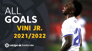 Todos los goles de Vini Jr. en LaLiga Santander 2021/2022