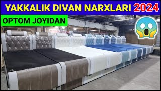 YAKKALIK DIVAN NARXLARI 2024. ( MA'LUM SABABLARGA KO'RA VIDEO QAYTA QO'YILDI ) #divan #mebel #narxi