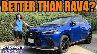Is the 2023 Lexus NX350h is more than just a dressed-up Toyota RAV4?