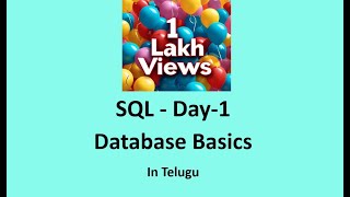 SQL Day1: Database Basics