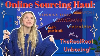 Sourcing Mid Tier Luxury Online To Resell on Poshmark | Fancy Stuff Haul PLUS TheRealReal Unboxing!