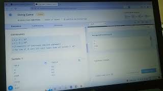 String Game Codechef November Long Challenge