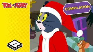 A Super TOM and JERRY Christmas! | MEGA Compilation | Tom \u0026 Jerry | @BoomerangUK