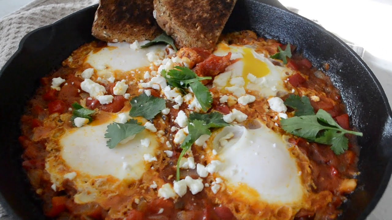 HOW TO MAKE SHAKSHUKA (SHAKSHOUKA) | QUICK, EASY AND DELICIOUS RECIPE ...