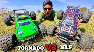 RC XLF X03 Car Vs RC Typhoon Car Vs RC Tornado Unboxing & Fight - Chatpat toy tv