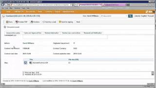 Filling Contract Template From Document Card Audio in DocLogix