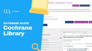 Cochrane Library Database Guide