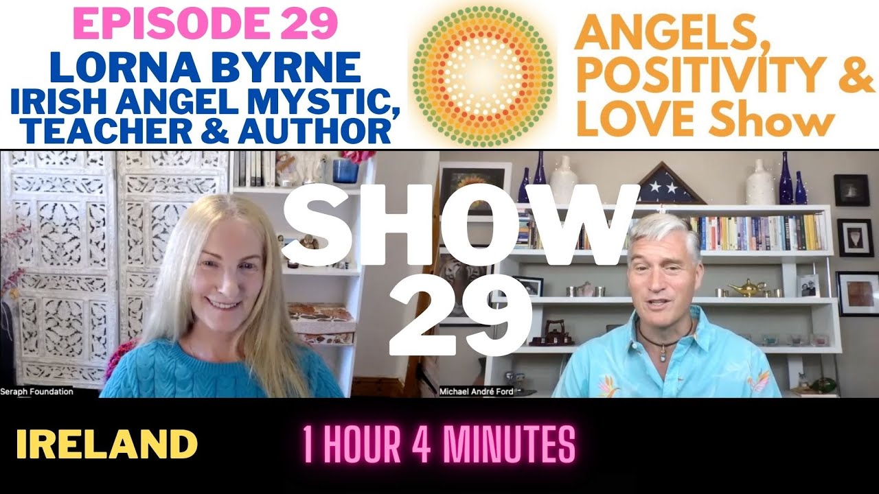 LORNA BYRNE IRISH ANGEL MYSTIC TALKS ANGELS! MIKE BLOWS SAGE/ SHE ...