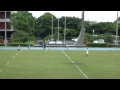 大学ラグビー練習試合　関東学院大学b　vs　拓殖大学b