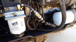 Bobcat 853 fuel starvation problem part 4 FULLY FIXED