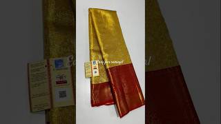 Bridal lovely wedding Kanchipuram pure pattu saree design order soon