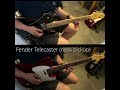 fender tele deluxe vs telecaster tone shootout