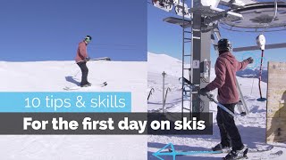 How to Ski | 10 Beginner Skills for the First Day Skiing