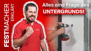 DIE OPTIMALE LÖSUNG für die Markisenmontage in Beton