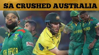 🔴LIVE:ICC WORLD CUP 2023 |SOUTH AFRICA VS AUSTRALIA Highlights| Post Match Analysis #savsaus #wc2023