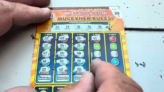 WE ARE TRYING YOUR LUCK TODAY IN SCRATCH CARDS