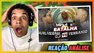 Brasileiro Sam Martins reage a Guilherme CJ VS Terrákio  25 minutos de freestyle #REACT