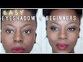 Beginners EASY Eyeshadow  | Day to night DARK SKIN transformation