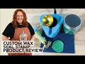 Craft Product Review: Custom Wax Seal Stamps!