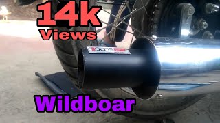 Wildboar Heavy Deep Bass Silencer For Royal Enfield Classic 350 BS4