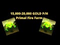 WoW Gold Farm:15,000-20,000 Gold Per Hour Primal Fire Farm + LOOT After 1 hour | WoW 8.3 Gold Making