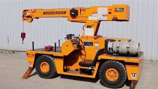 Green Industrial - 4 TON BRODERSON IC35 INDUSTRIAL CARRY DECK CRANE IC-35-2C