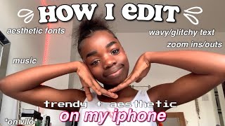 HOW TO EDIT AESTHETIC YOUTUBE VIDEOS ON YOUR PHONE 📱✨ || with VLLO