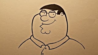 How to draw Peter Griffin (Family Guy)