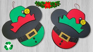 🎅🏼 Manualidades Navideñas con CD's Viejos 🎅🏼 Christmas decoration  with old CD | Adornos Navideños