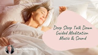 Deep Sleep TalkDown | Guided Meditation Music & Sounds | Joel Thielke | MotivationalHypnotherapy.com
