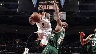 Kyrie Irving Dribble Fakes Pistol Pete Style | 12.23.16