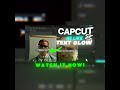 Create Viral Glow Text in CapCut (No AE Needed!) 💡