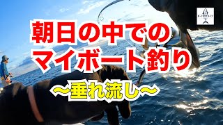 マイボートの一つテンヤでマハタや真鯛が釣れました【船釣り/マイボート/プレジャーボート/YFR27】