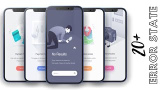 20+ Error Screens for Flutter App