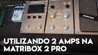 FIZ UM ESQUEMA PRA TROCAR DE AMPLIFICADOR NA MATRIBOX 2 PRO (PEGA NAS AMPERO)