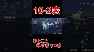 【原神】深境螺旋攻略　第10層2間表