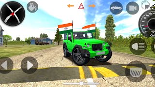 indian tractor driving 3d game me thar ko pahad ke upar se jamp kra ke palti kuaa diya 4891