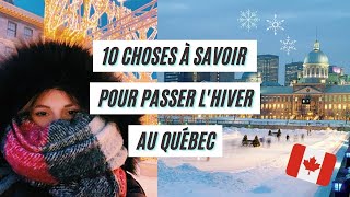 10 choses à savoir pour passer son premier hiver au Québec ❄️☃️ Montréal en hiver 🇨🇦