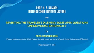 PROF. N. R. KAMATH DISTINGUISHED INSTITUTE LECTURE