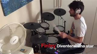 Finley - Diventerai una star (Drum cover) - Roland td25kv