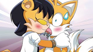 TAILS And ASH Got Into An Awkward Situation... [Christmas Sonic Comic Dub]